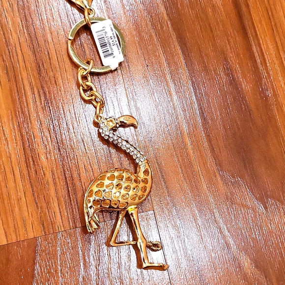 NWT Paradies flamingo key chain - Picture 3 of 5